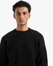 CROYEZ GALLERY KNIT SWEATER | BLACK