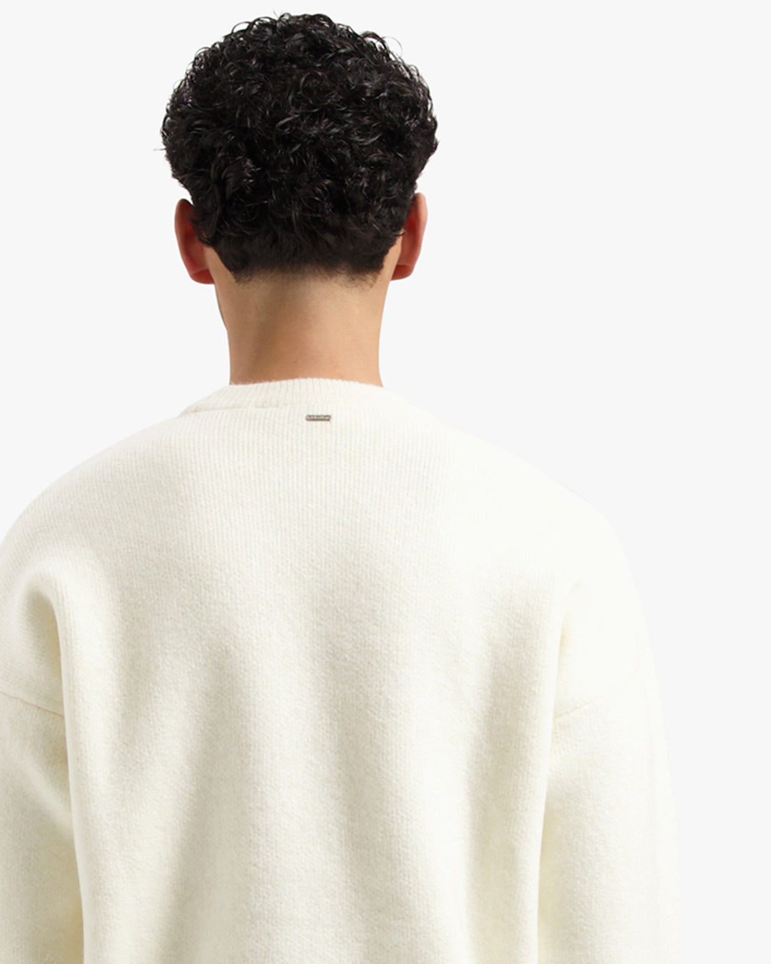 CROYEZ ÉTIQUETTE KNIT SWEATER | OFF-WHITE