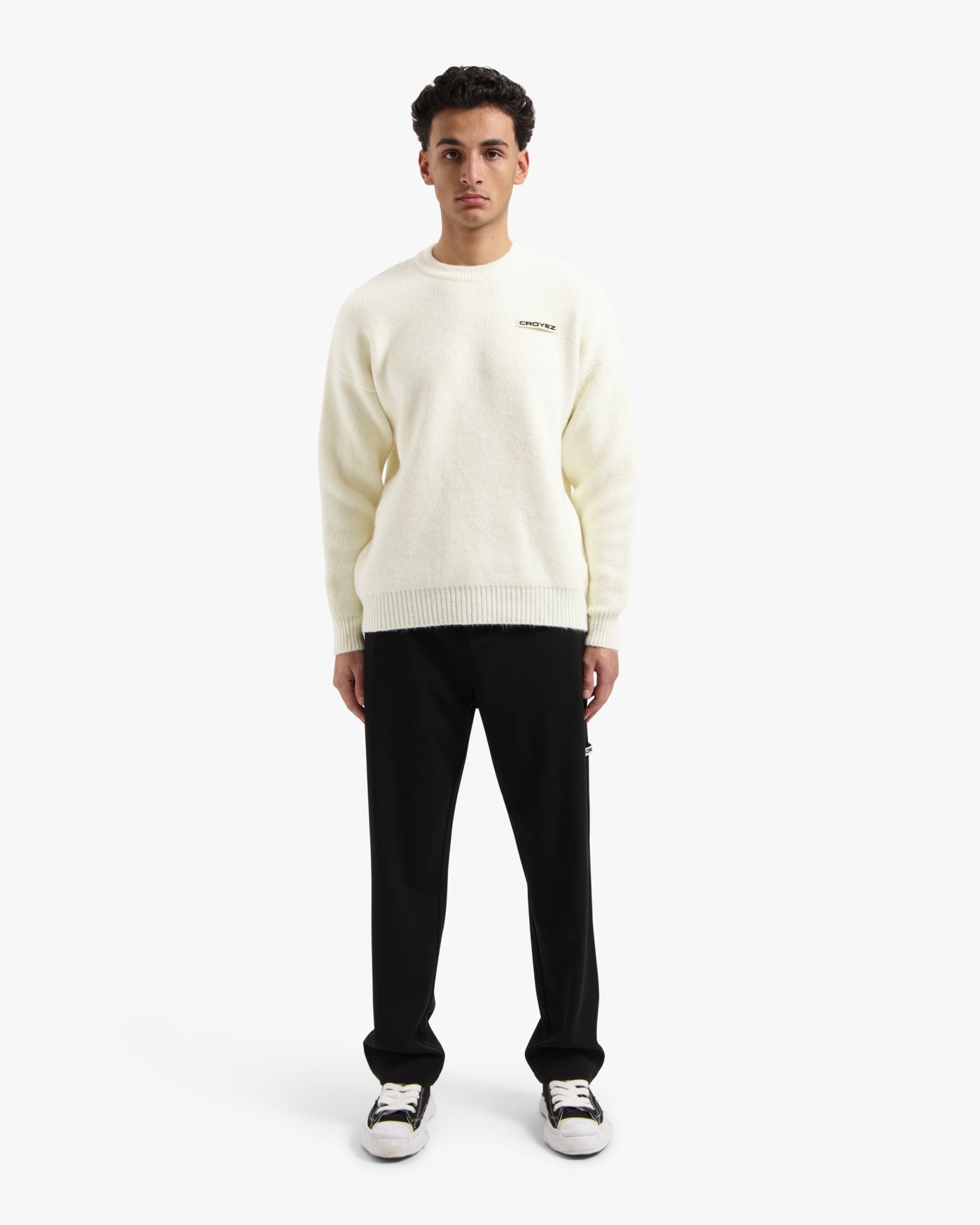CROYEZ ÉTIQUETTE KNIT SWEATER | OFF-WHITE