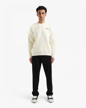 CROYEZ ÉTIQUETTE KNIT SWEATER | OFF-WHITE