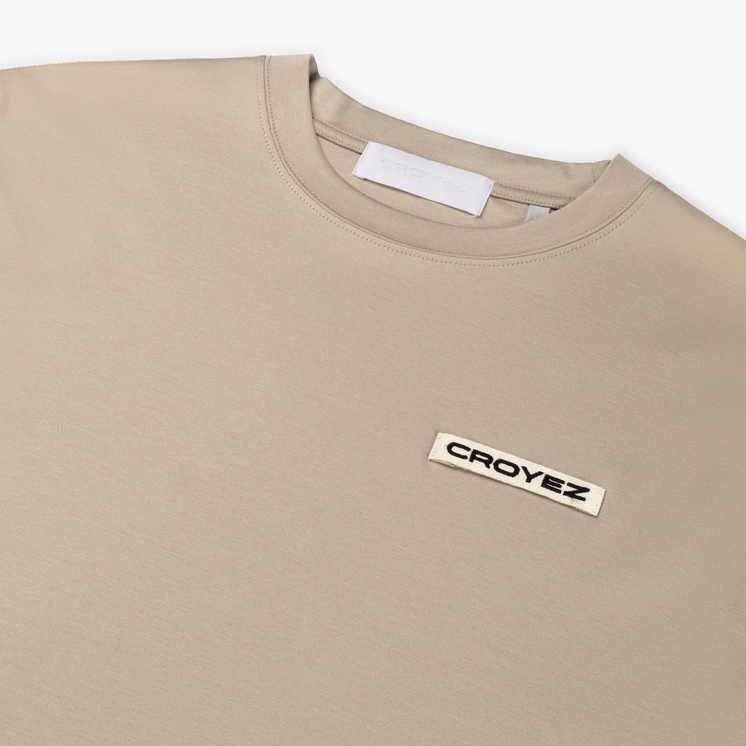 CROYEZ ÉTIQUETTE T-SHIRT | BEIGE
