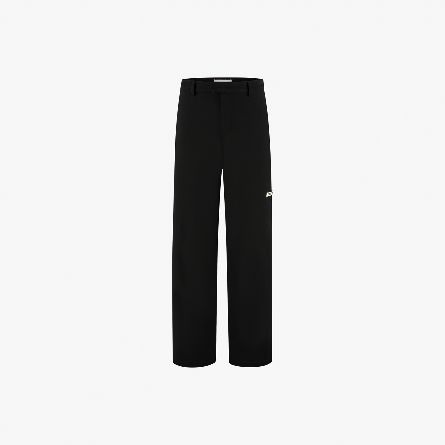 CROYEZ ÉTIQUETTE STRAIGHT CHINO - BLACK