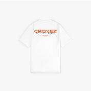CROYEZ FRÈRES T-SHIRT | WHITE/ORANGE
