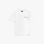 CROYEZ FRÈRES T-SHIRT | WHITE/ORANGE