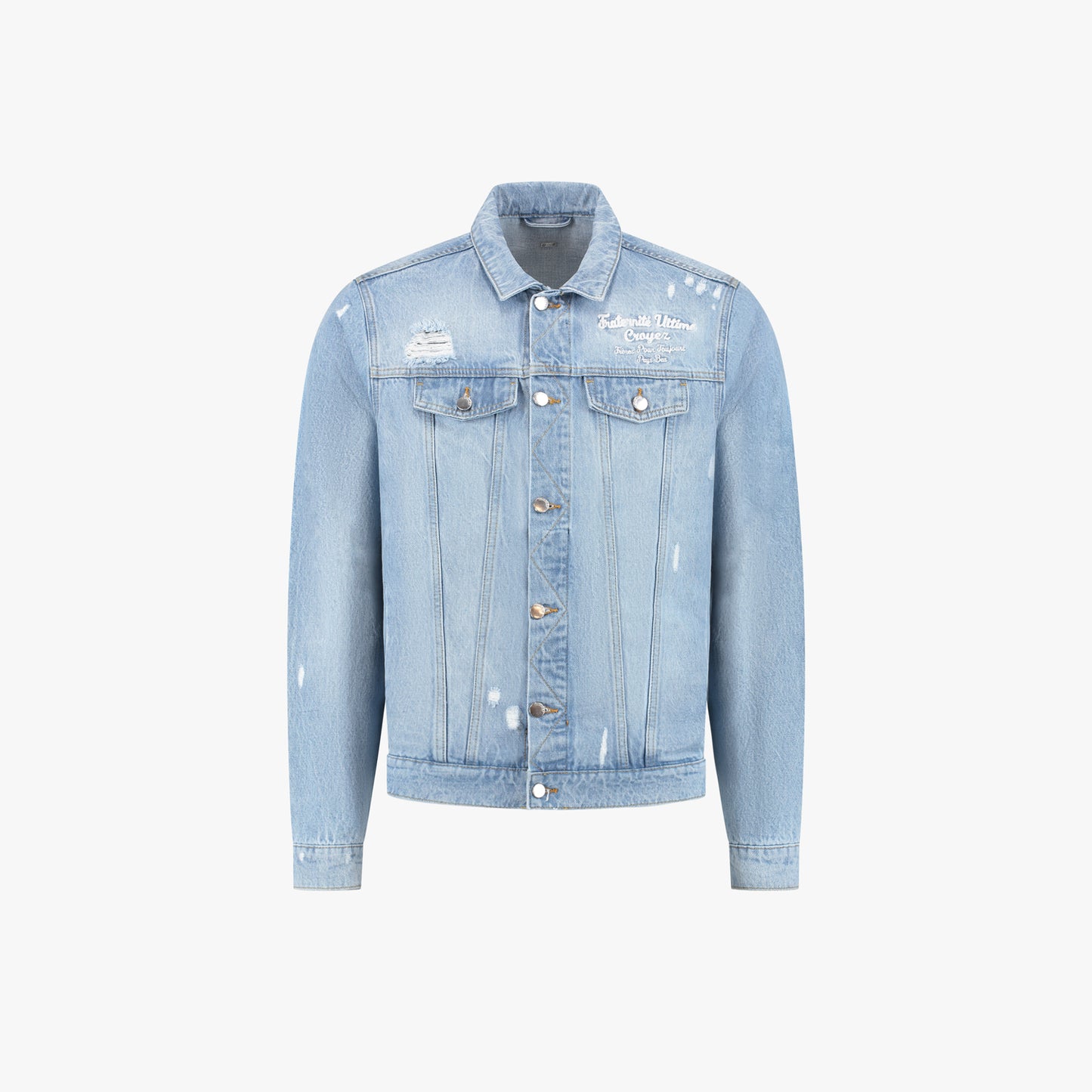 CROYEZ FRATERNITÉ DENIM JACKET - DUST BLUE