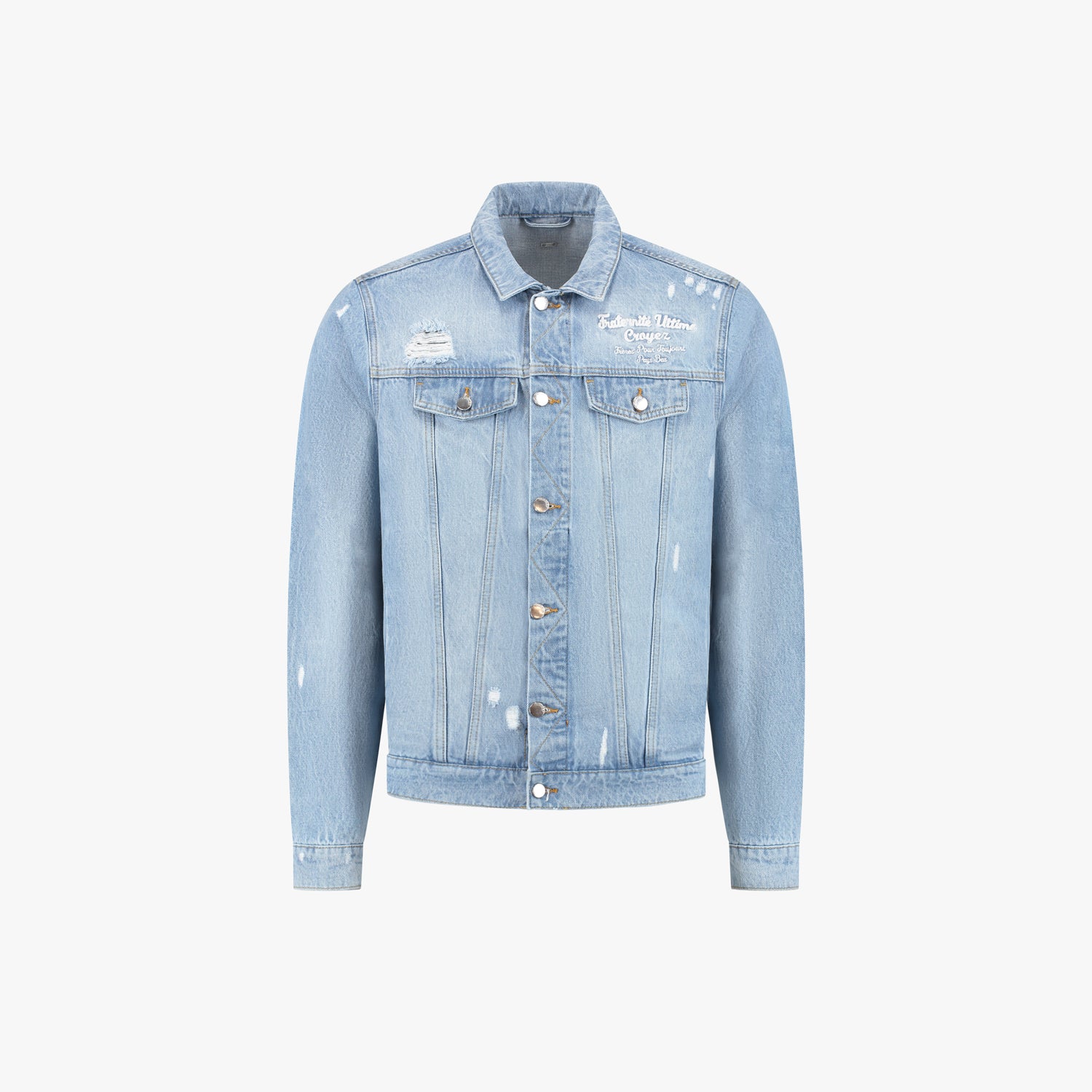 CROYEZ FRATERNITÉ DENIM JACKET - DUST BLUE