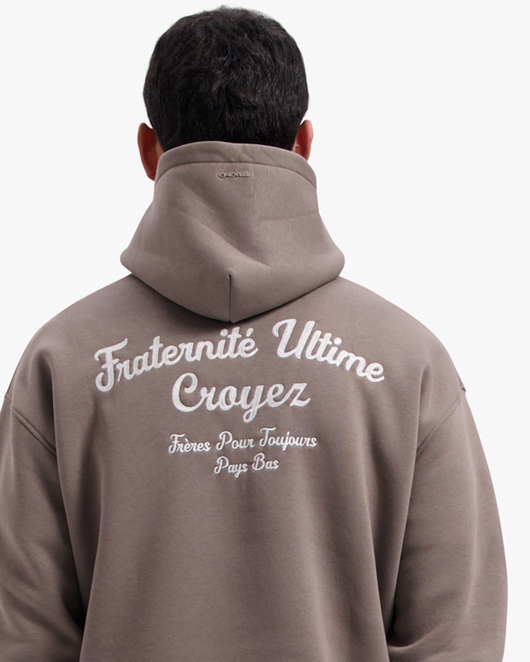 CROYEZ FRATERNITÉ HOODIE - DULL GREY