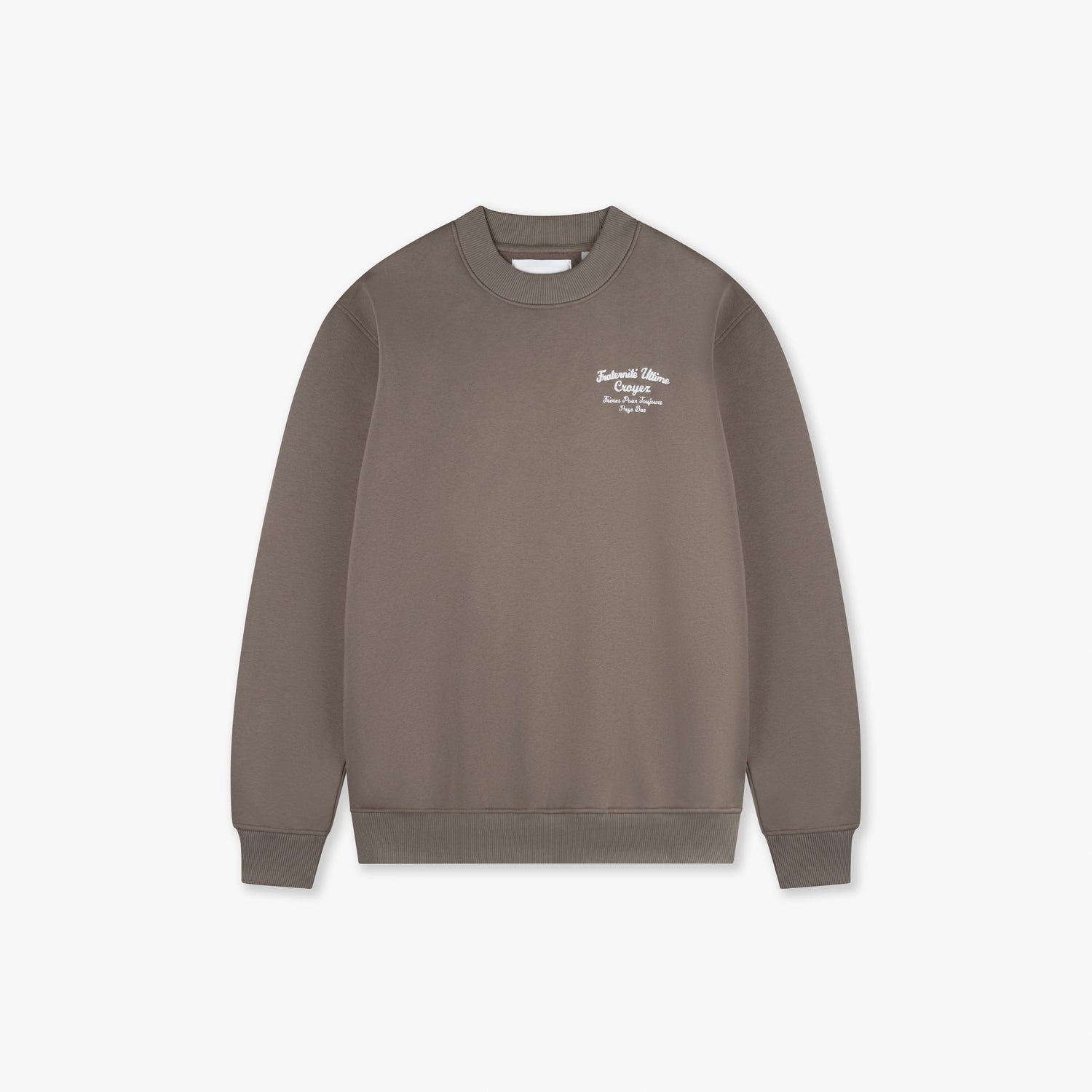 CROYEZ FRATERNITÉ SWEATER - DULL GREY