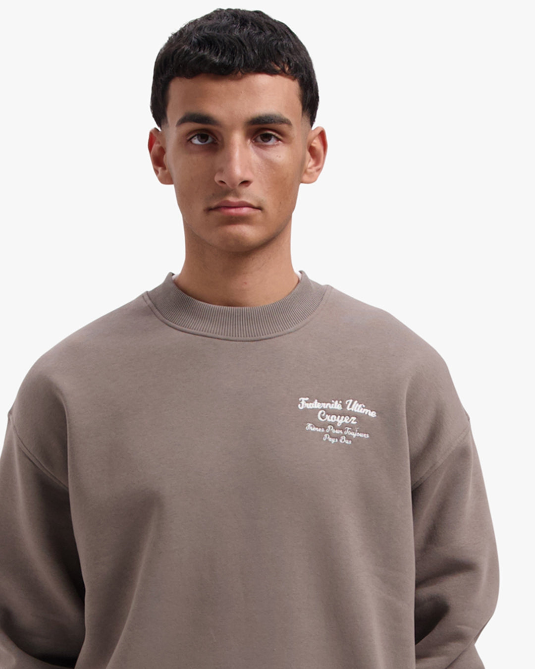 CROYEZ FRATERNITÉ SWEATER - DULL GREY