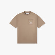 CROYEZ FRATERNITÉ POCKET T-SHIRT | MUSHROOM