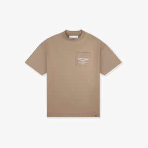 CROYEZ FRATERNITÉ POCKET T-SHIRT | MUSHROOM