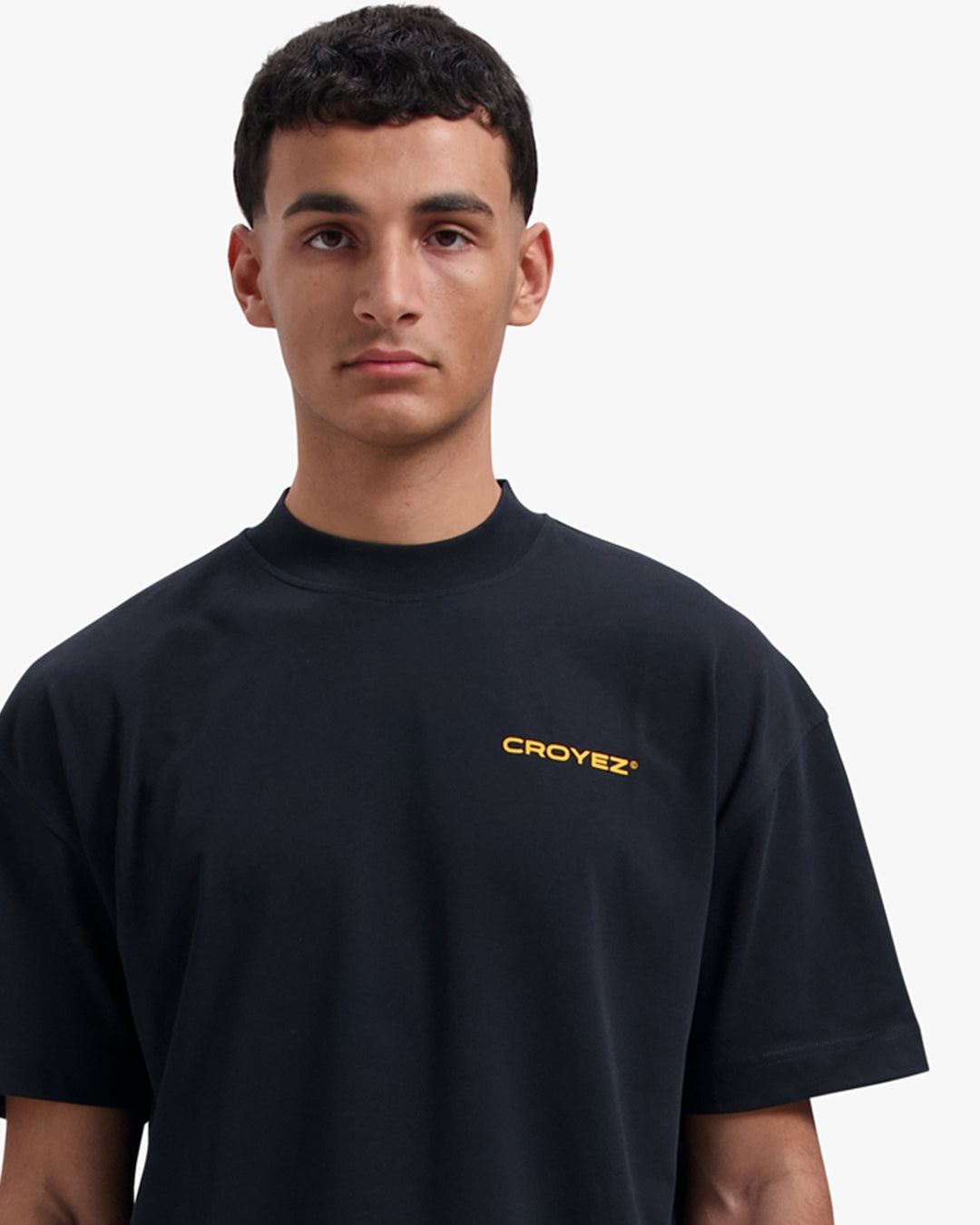 CROYEZ FAMILY OWNED BUSINESS T-SHIRT | BLACK/YELLOW