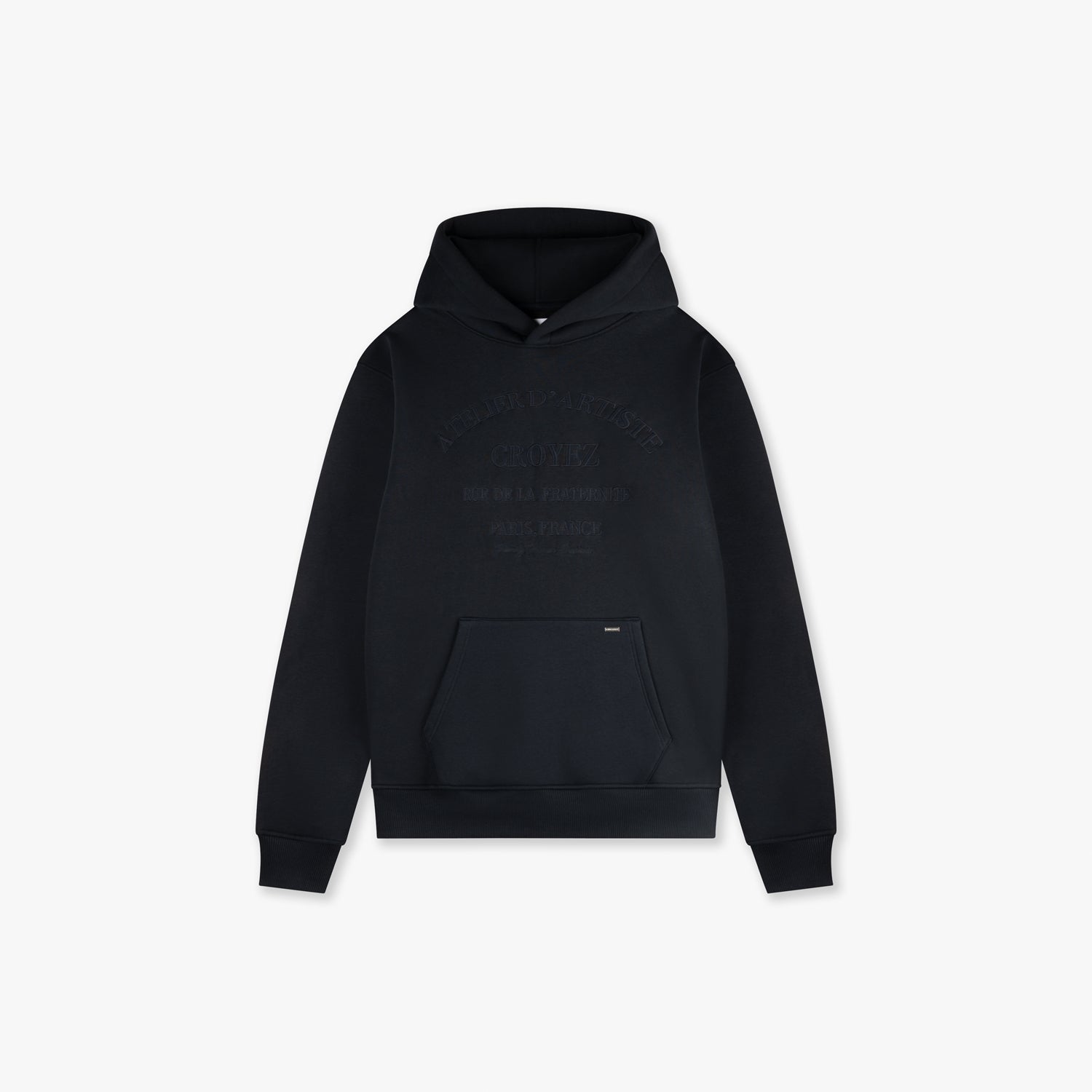 CROYEZ ATELIER HOODIE | VINTAGE BLACK