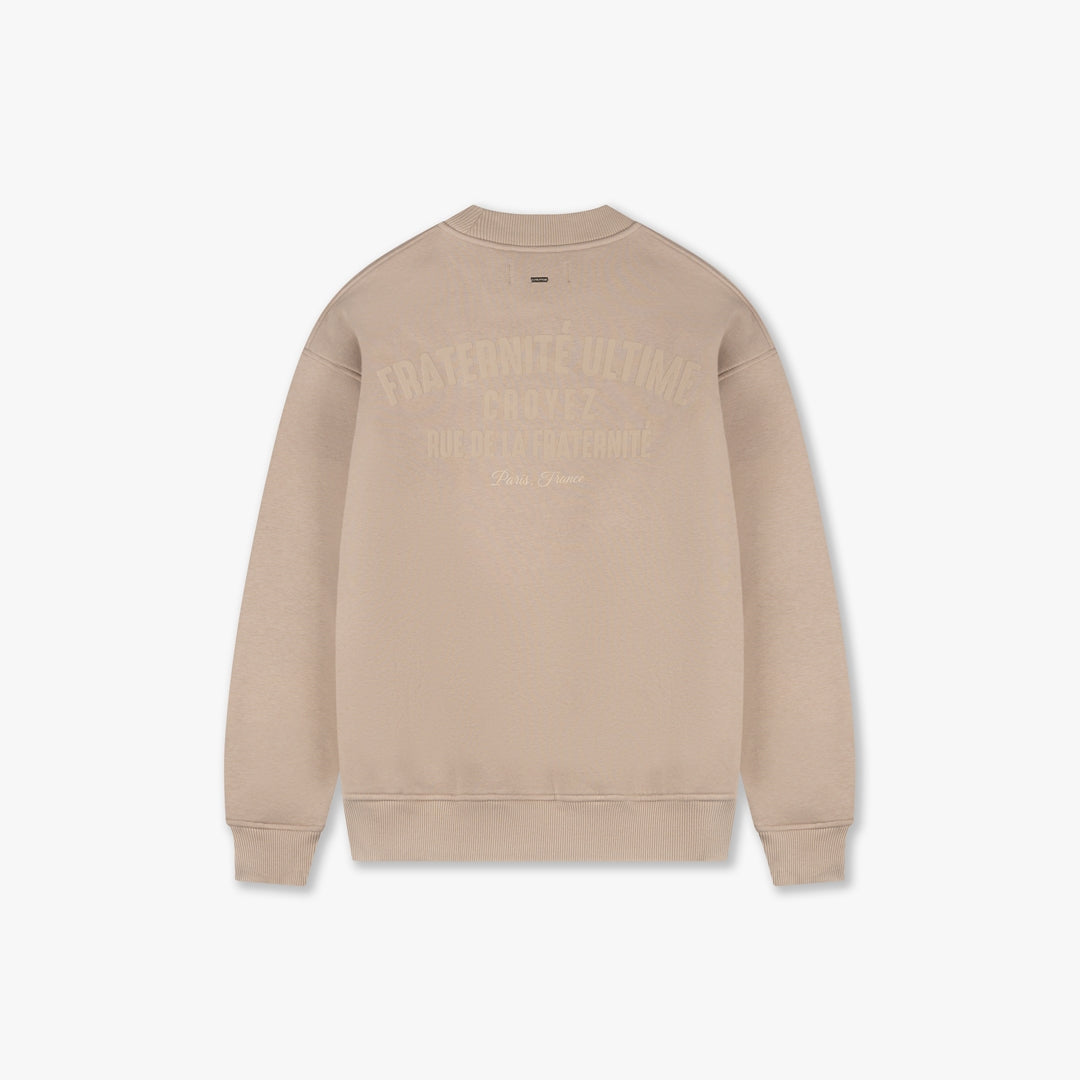 CROYEZ FRATERNITÉ SWEATER | SAND