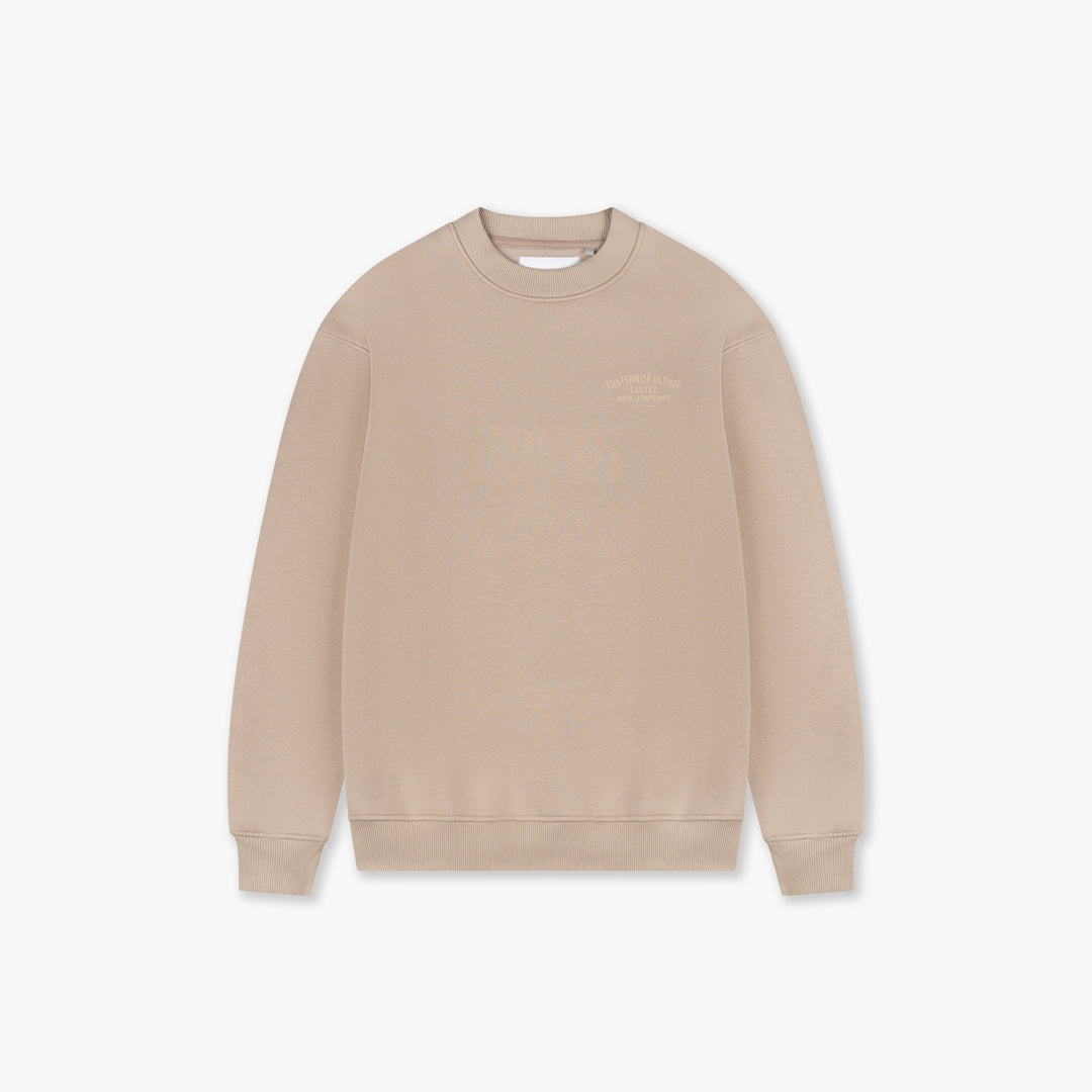 CROYEZ FRATERNITÉ SWEATER - SAND