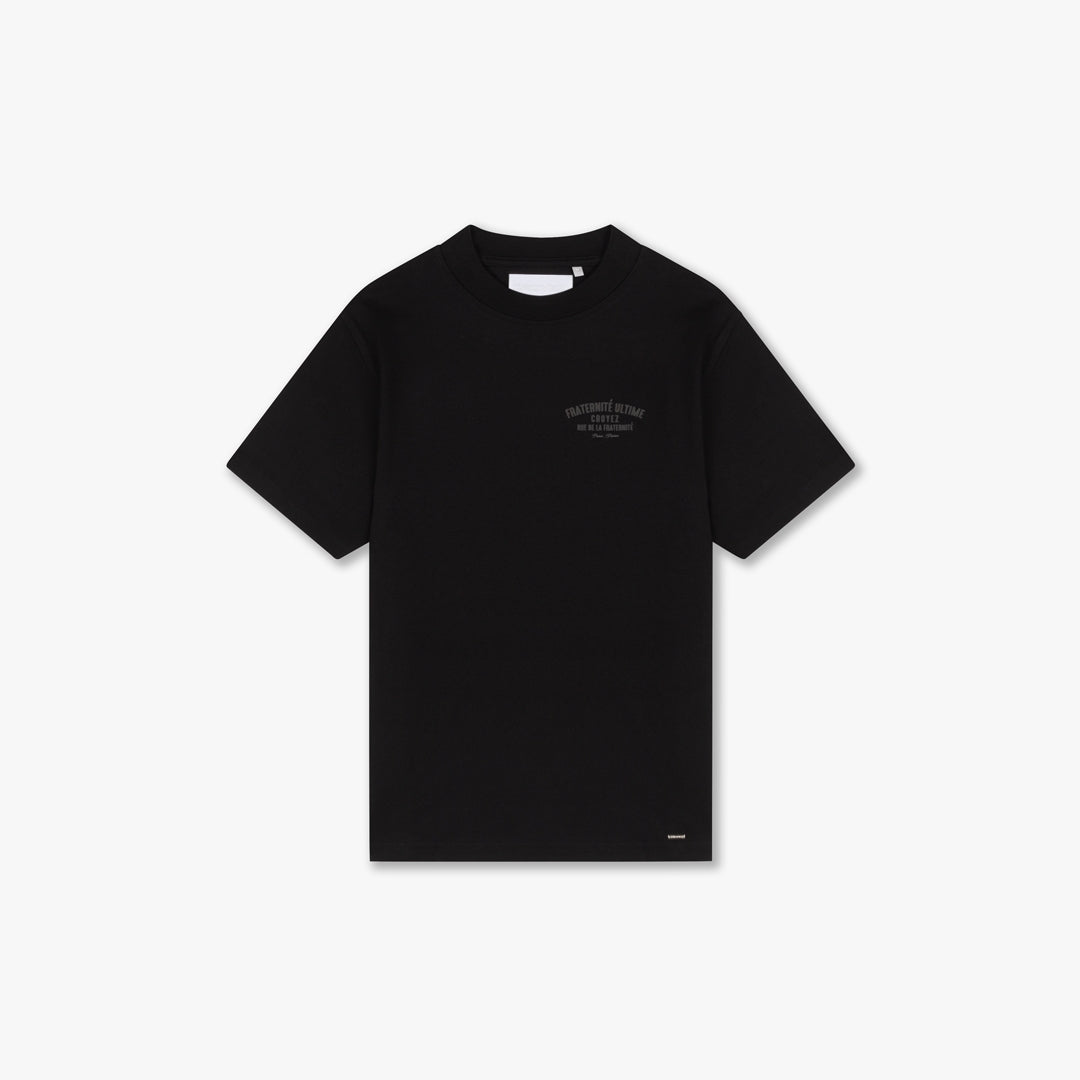 CR1-SS25-11-Croyez_Fraternite_T-Shirt-Black_Front.jpg