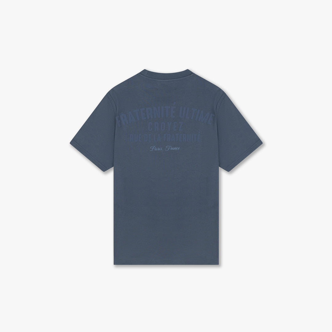 CROYEZ FRATERNITÉ T-SHIRT - BLUE