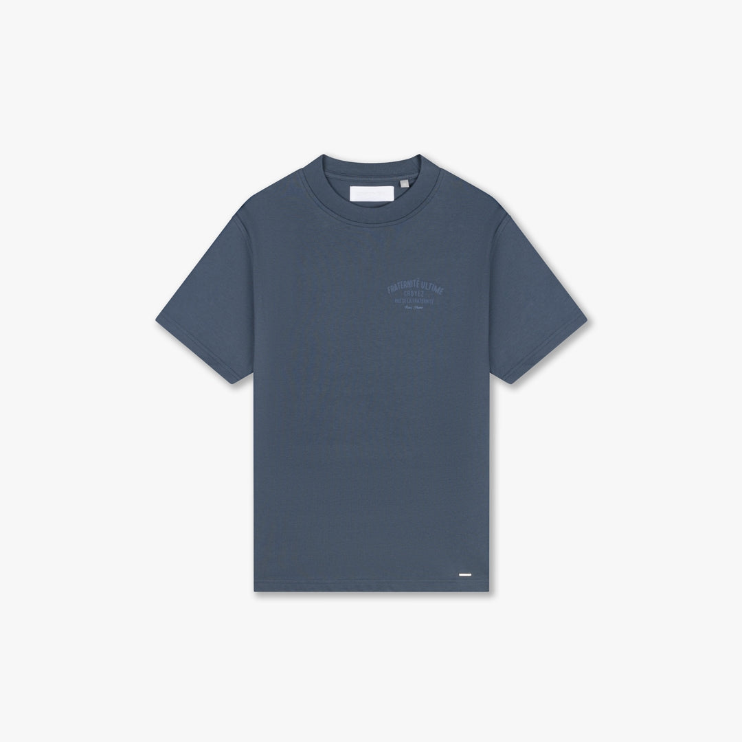 CROYEZ FRATERNITÉ T-SHIRT - BLUE