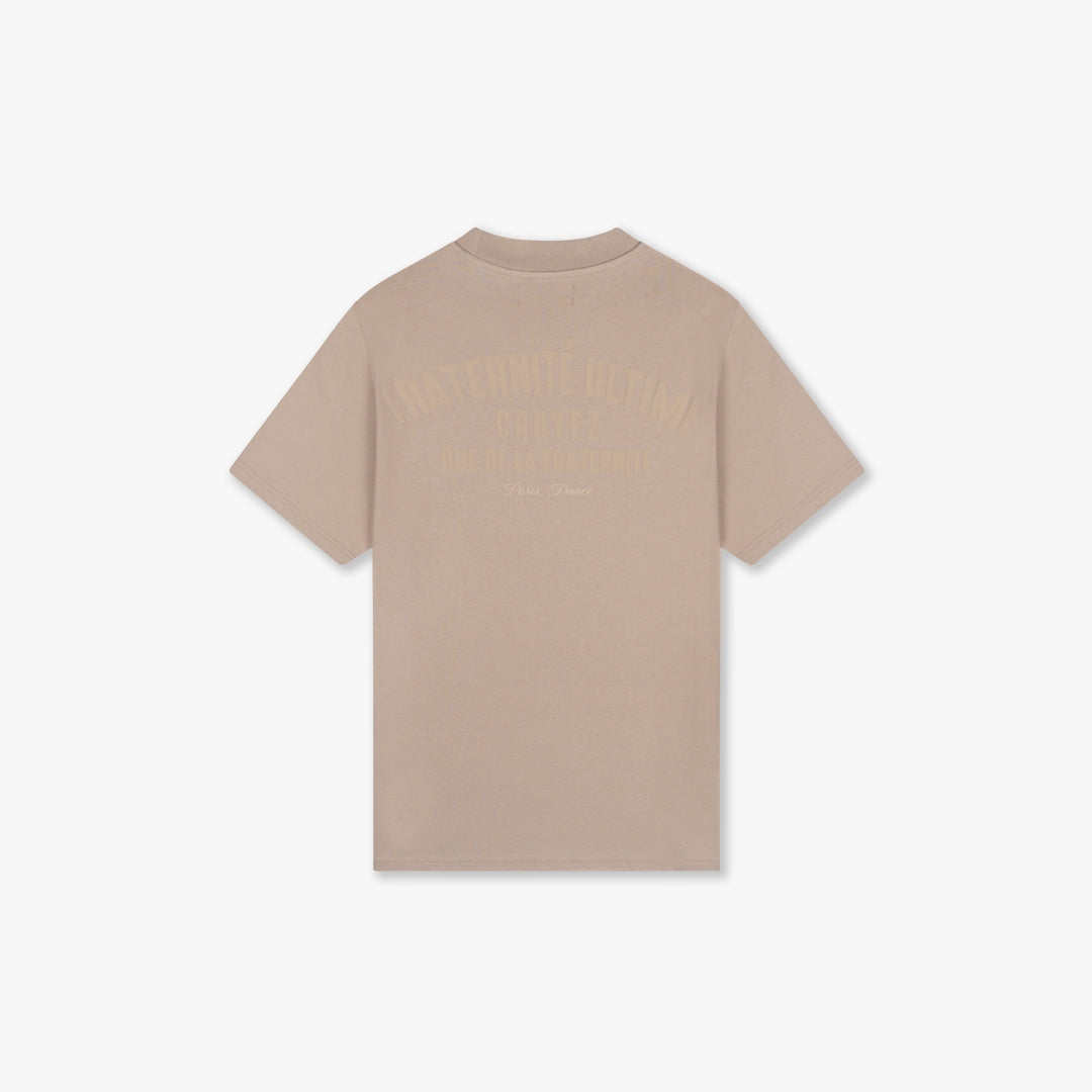 CROYEZ FRATERNITÉ T-SHIRT - SAND