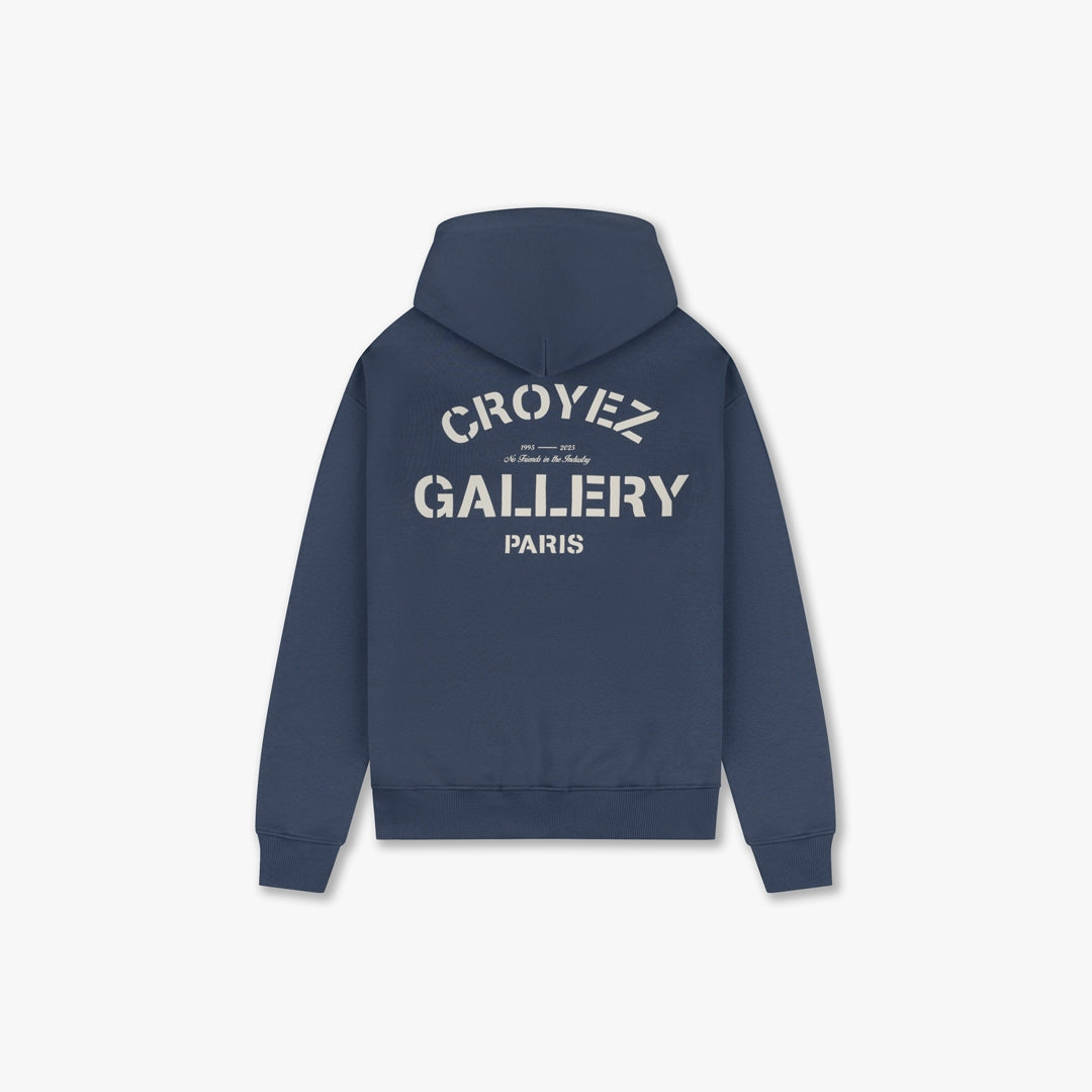 CROYEZ GALLERY HOODIE - BLUE