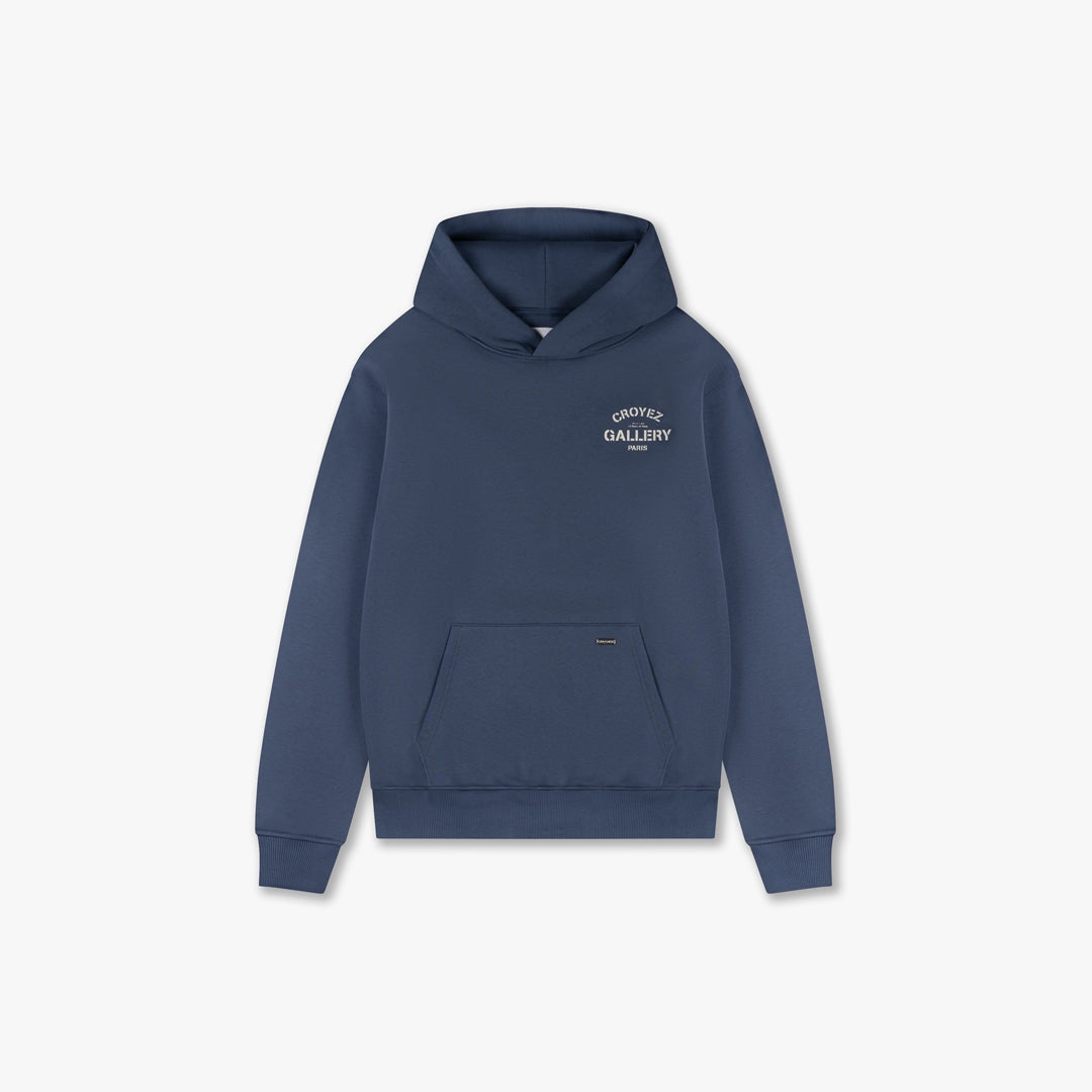 CROYEZ GALLERY HOODIE - BLUE