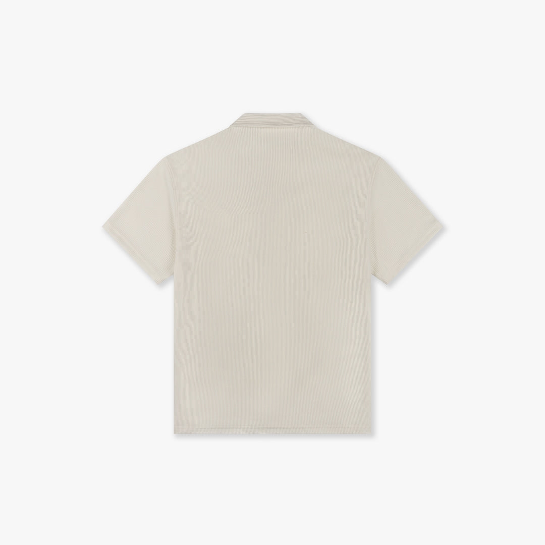 CROYEZ RIBBED SHIRT | OFF-WHITE