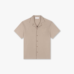 CROYEZ RIBBED SHIRT | SAND