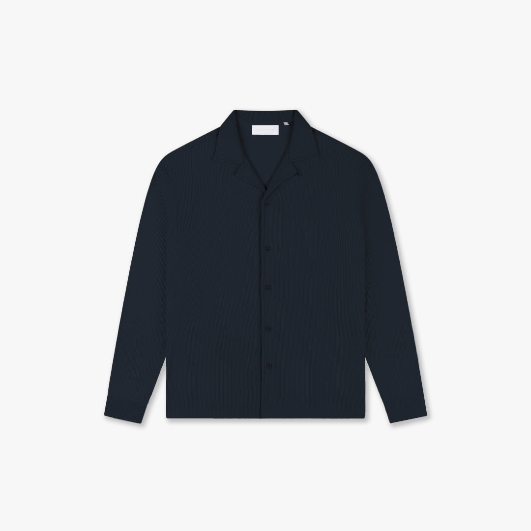  Croyez Ribbed Longsleeve Shirt | Navy