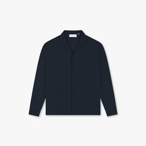 Croyez Ribbed Longsleeve Shirt | Navy