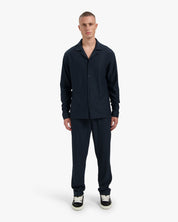 Croyez Ribbed Longsleeve Shirt | Navy