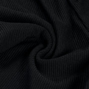 Croyez Ribbed Set | Black