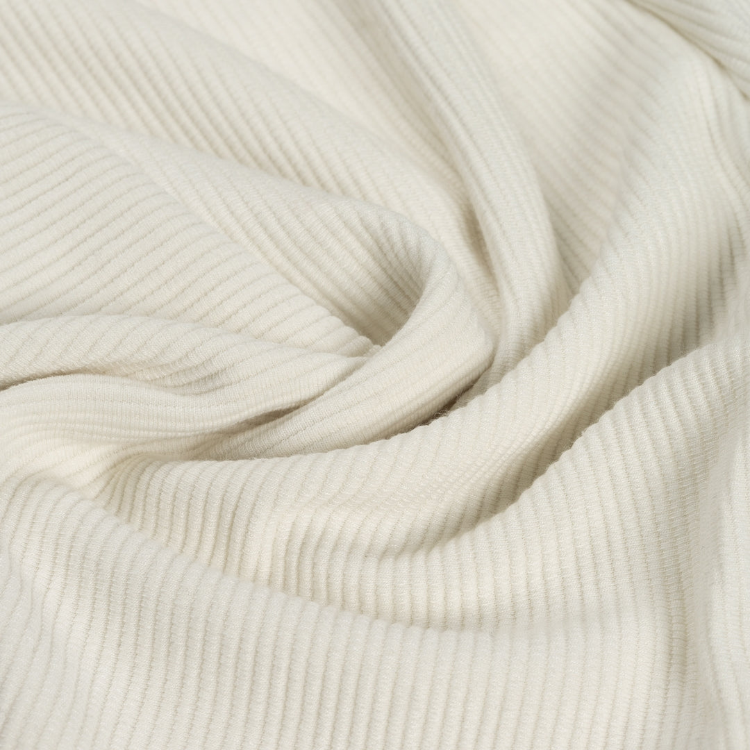 CROYEZ RIBBED SHIRT | OFF-WHITE