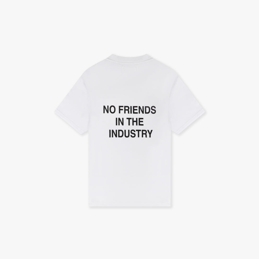 CROYEZ NO FRIENDS T-SHIRT - WHITE