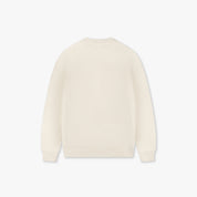 CROYEZ HEART KNIT SWEATER | OFF-WHITE