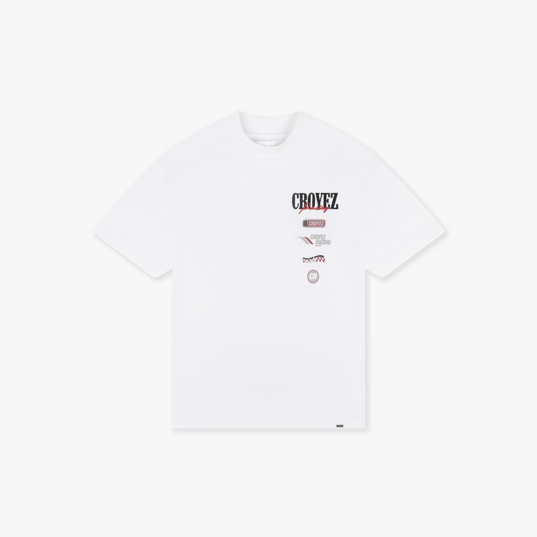 CROYEZ RACING ICONS T-SHIRT - WHITE