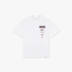 CROYEZ RACING ICONS T-SHIRT | WHITE