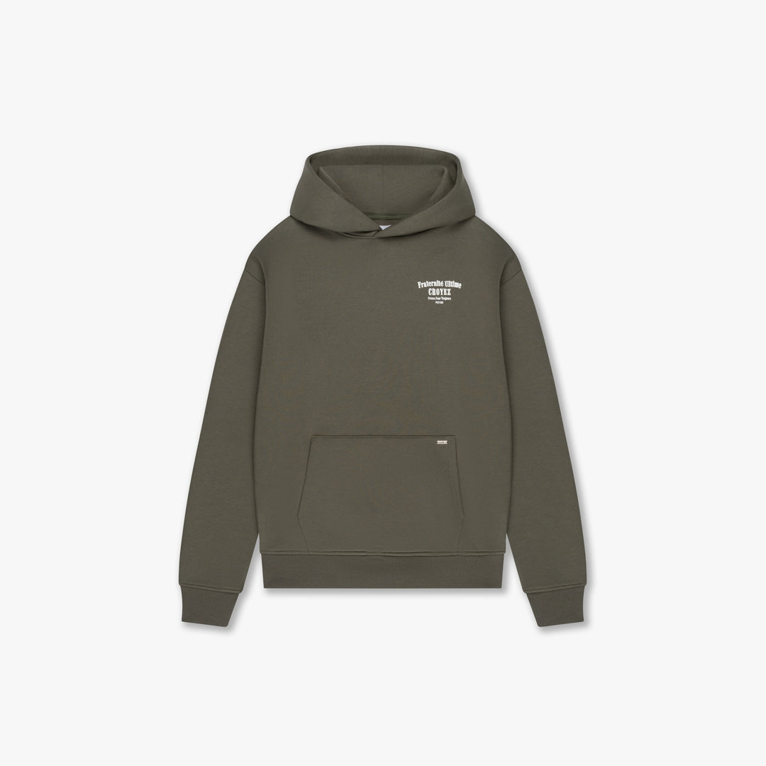  CROYEZ FRATERNITÉ HOODIE | DUSTY OLIVE