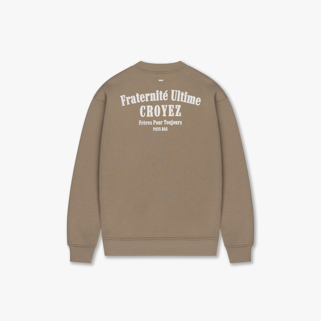 CROYEZ FRATERNITÉ SWEATER | SAND
