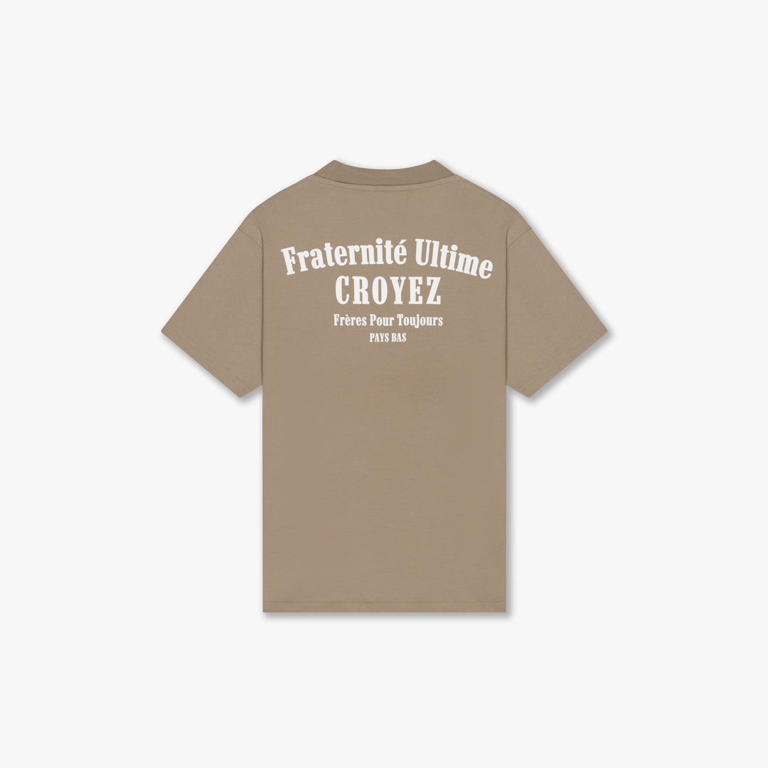 CROYEZ FRATERNITÉ T-SHIRT | SAND