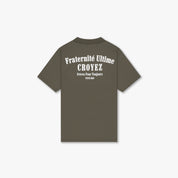 CROYEZ FRATERNITÉ T-SHIRT | DUSTY OLIVE