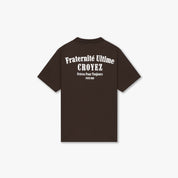CROYEZ FRATERNITÉ T-SHIRT | BROWN