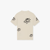 CROYEZ FLOWER T-SHIRT | OFF-WHITE