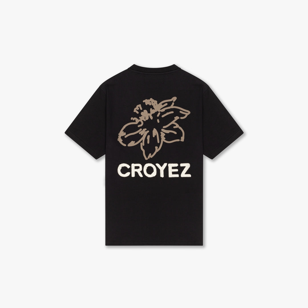 CROYEZ GARDENER T-SHIRT | BLACK