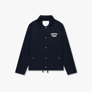 CROYEZ PARIS PADDED COACH JACKET | NAVY
