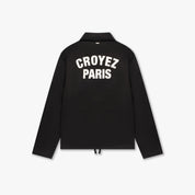 CROYEZ PARIS PADDED COACH JACKET | BLACK