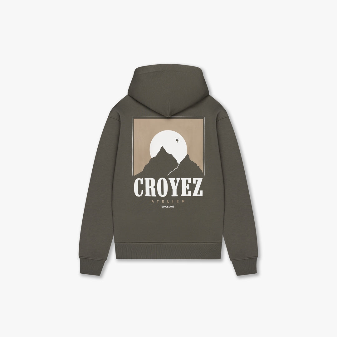CROYEZ SLOPES HOODIE | DUSTY OLIVE