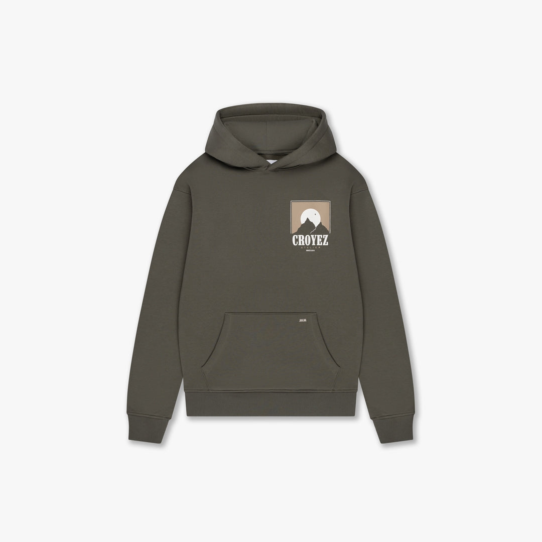  CROYEZ SLOPES HOODIE | DUSTY OLIVE