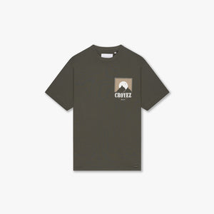 CROYEZ SLOPES T-SHIRT | DUSTY OLIVE