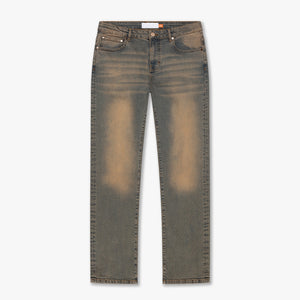 CROYEZ SAND WASHED STRAIGHT LEG DENIM | LIGHT BLUE