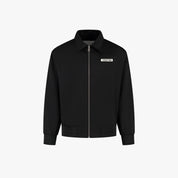 CROYEZ ÉTIQUETTE SATIN JACKET | BLACK